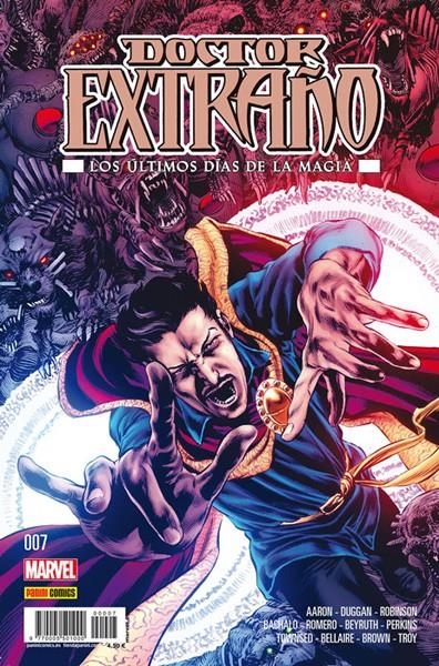 DOCTOR EXTRAÑO # 07 LOS ÚLTIMOS DÍAS DE LA MAGIA | 977000550100000007 | JASON AARON - CHRIS BACHALO - GERRY DUGGAN - JAMES ROBINSON | Universal Cómics