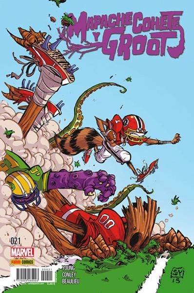 MAPACHE COHETE # 21 MAPACHE COHETE Y GROOT 4 | 977000548500300021 | JEFF LOVENESS - FILIPE ANDRADE | Universal Cómics