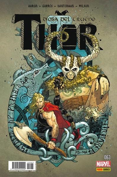 THOR VOL 5 # 063 DIOSA DEL TRUENO | 977000544400000063 | JASON AARON - RUSSELL DAUTERMAN - RAFAEL GARRES | Universal Cómics