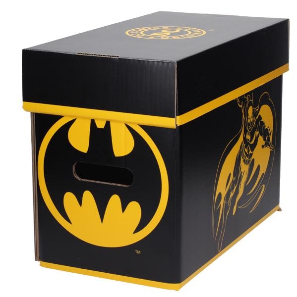 CAJA PARA GUARDAR COMICS DC BATMAN 38 x 21 x 30 CM | 8435450202025 | DC COMICS | Universal Cómics