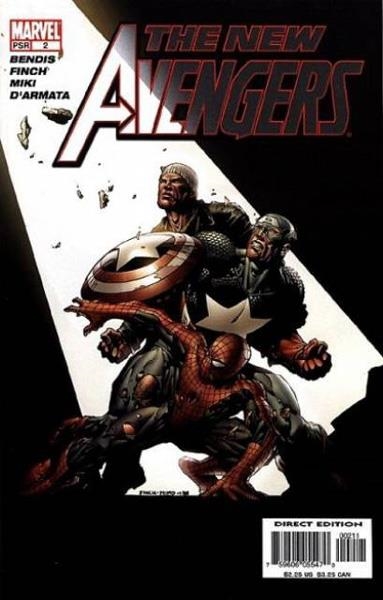 USA NEW AVENGERS # 02 | 75960605547000211 | BRIAN MICHAEL BENDIS - DAVID FINCH - DANNY MIKI | Universal Cómics