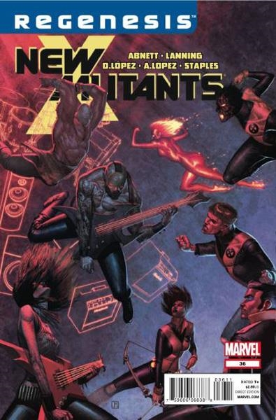 USA NEW MUTANTS # 36 | 75960606838803611 | DAN ABNETT - ANDY LANNING - DAVID LOPEZ - ALVARO LOPEZ | Universal Cómics