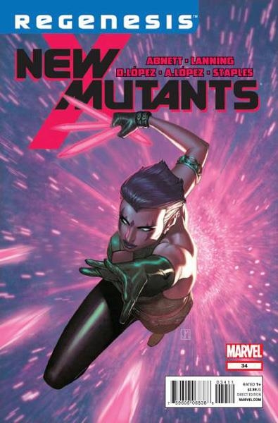 USA NEW MUTANTS # 34 | 75960606838803411 | DAN ABNETT - ANDY LANNING - DAVID LOPEZ - ALVARO LOPEZ