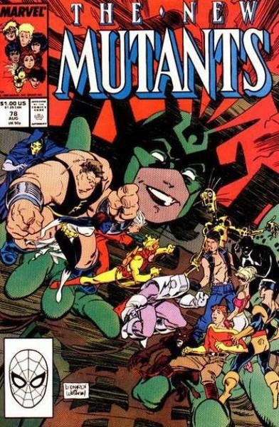 USA NEW MUTANTS VOLUME 1 # 78 | 131211 | LOUISE SIMONSON - RICK LEONARDI - AL WILLIAMSON