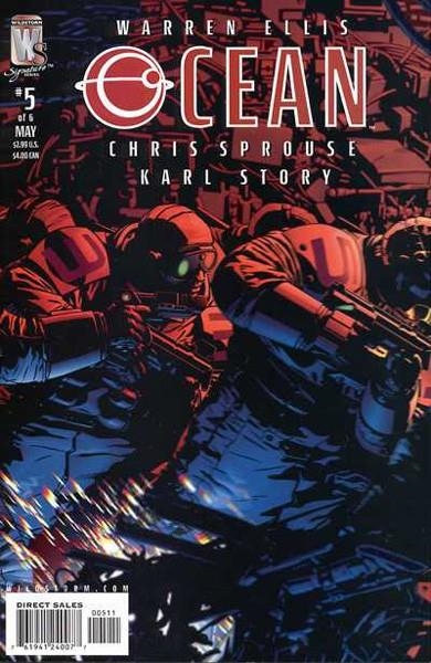 USA OCEAN # 05 | 76194124007700511 | WARREN ELLIS - CHRIS SPROUSE - KARL STORY