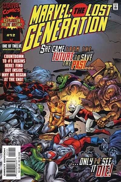 USA MARVEL THE LOST GENERATION # 12 | 75960604839701211 | JOHN BYRNE - AL MILGROM | Universal Cómics